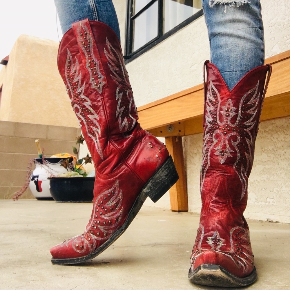 Old Gringo Red Wine Boots